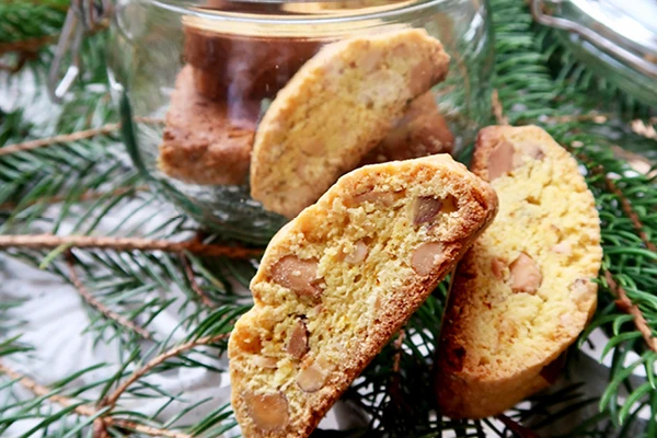 Saffransbiscotti.