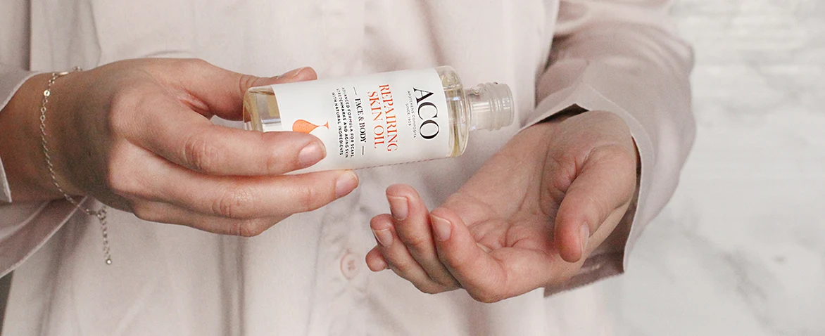 Produkter från aco care.