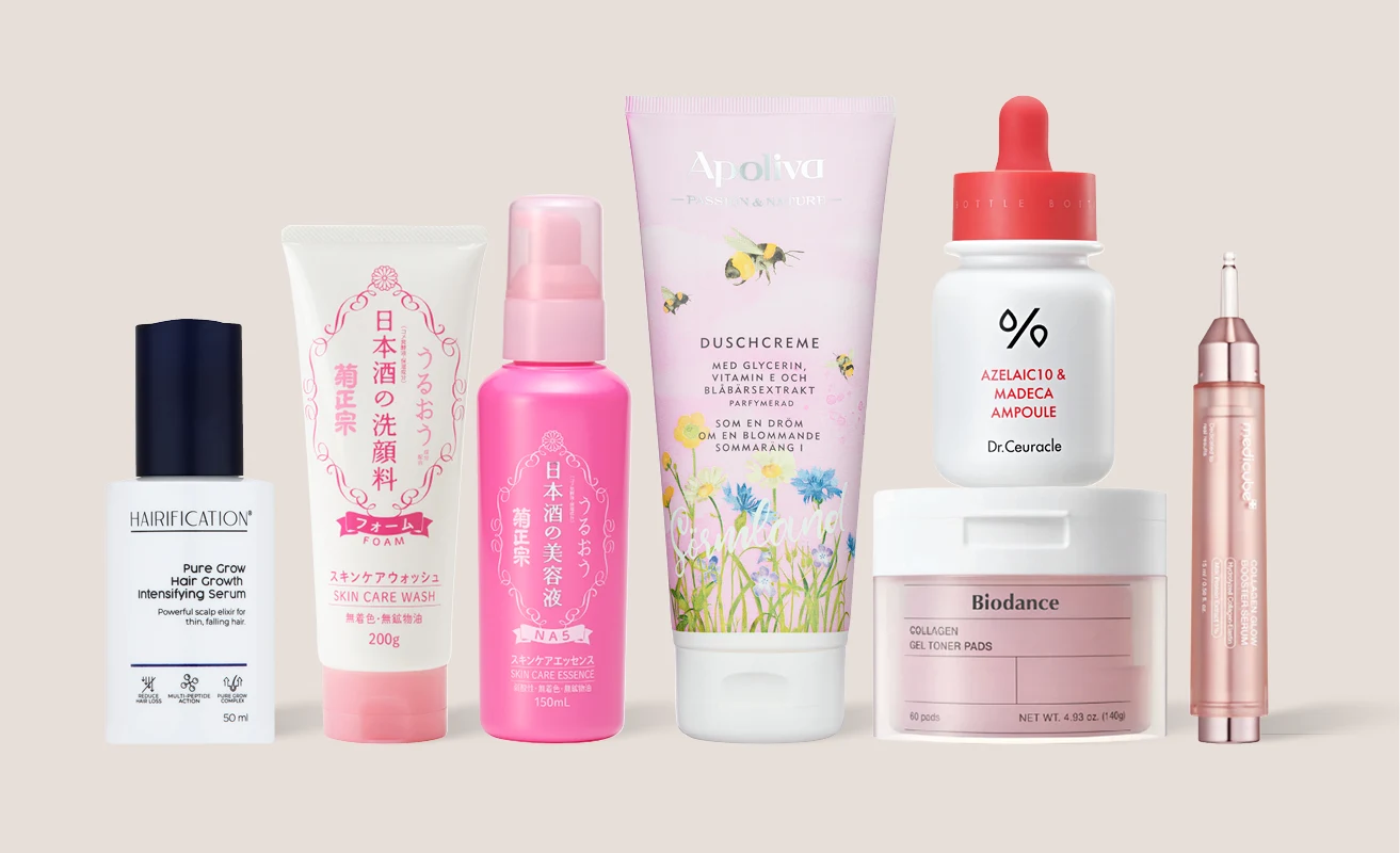 Produktnyheter för Apoteket under april. Bland annat BioDance, Apoliva och Naty.