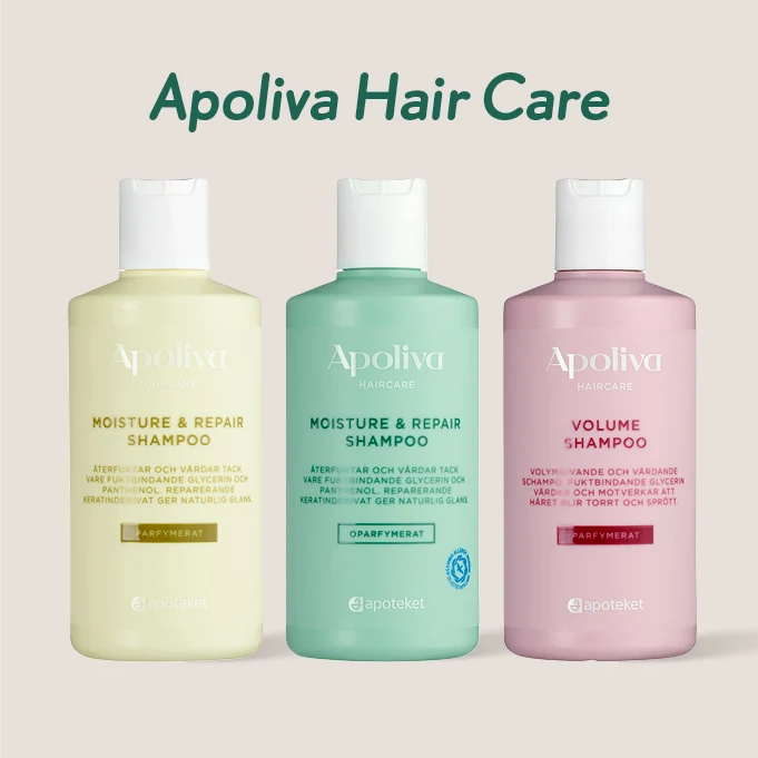 Apoliva hair care.