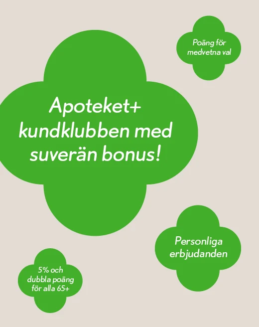 Apoteket+ kundklubben med suverän bonus!