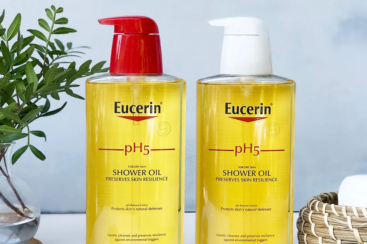 Shower oil från eucerin.