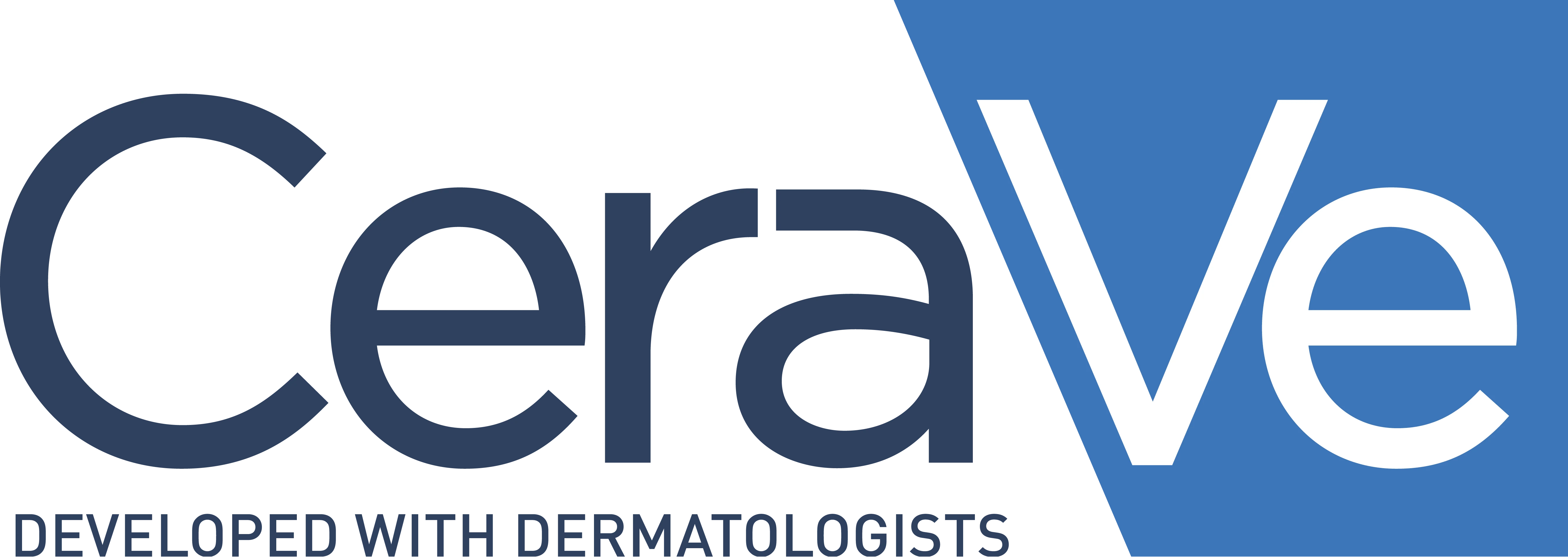 Logotyp för Cerave Developed With Dermatologists.