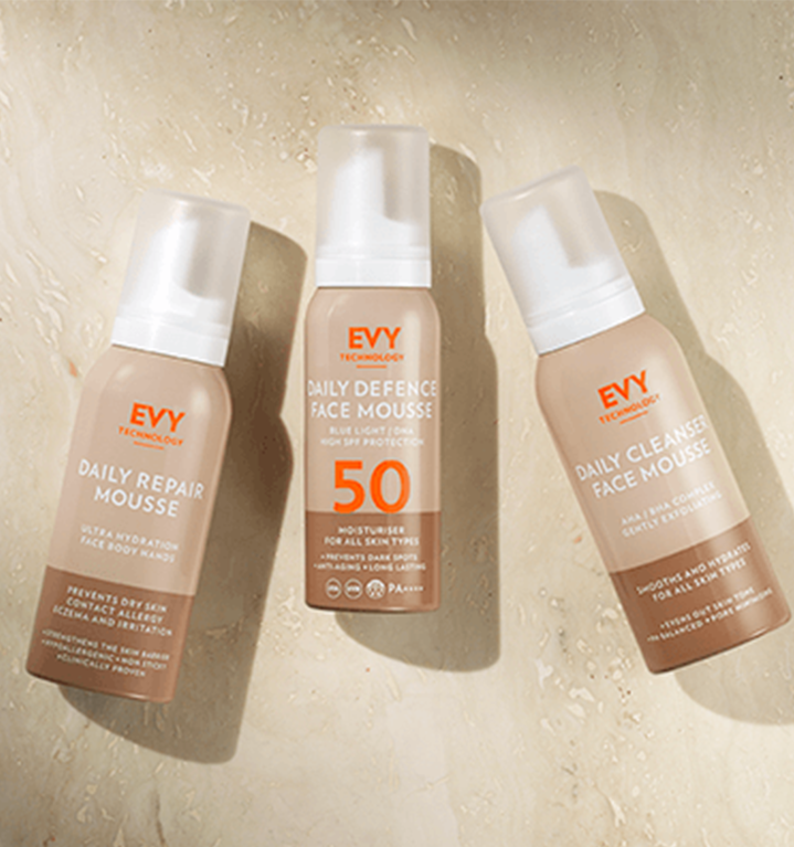 Produkter från varumärket EVY.