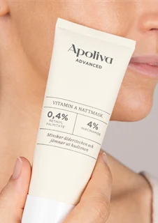Apoliva Advanced vitamin A nattmask.