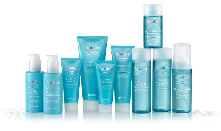 Rengöringsserie från Apoliva Cleansing. 