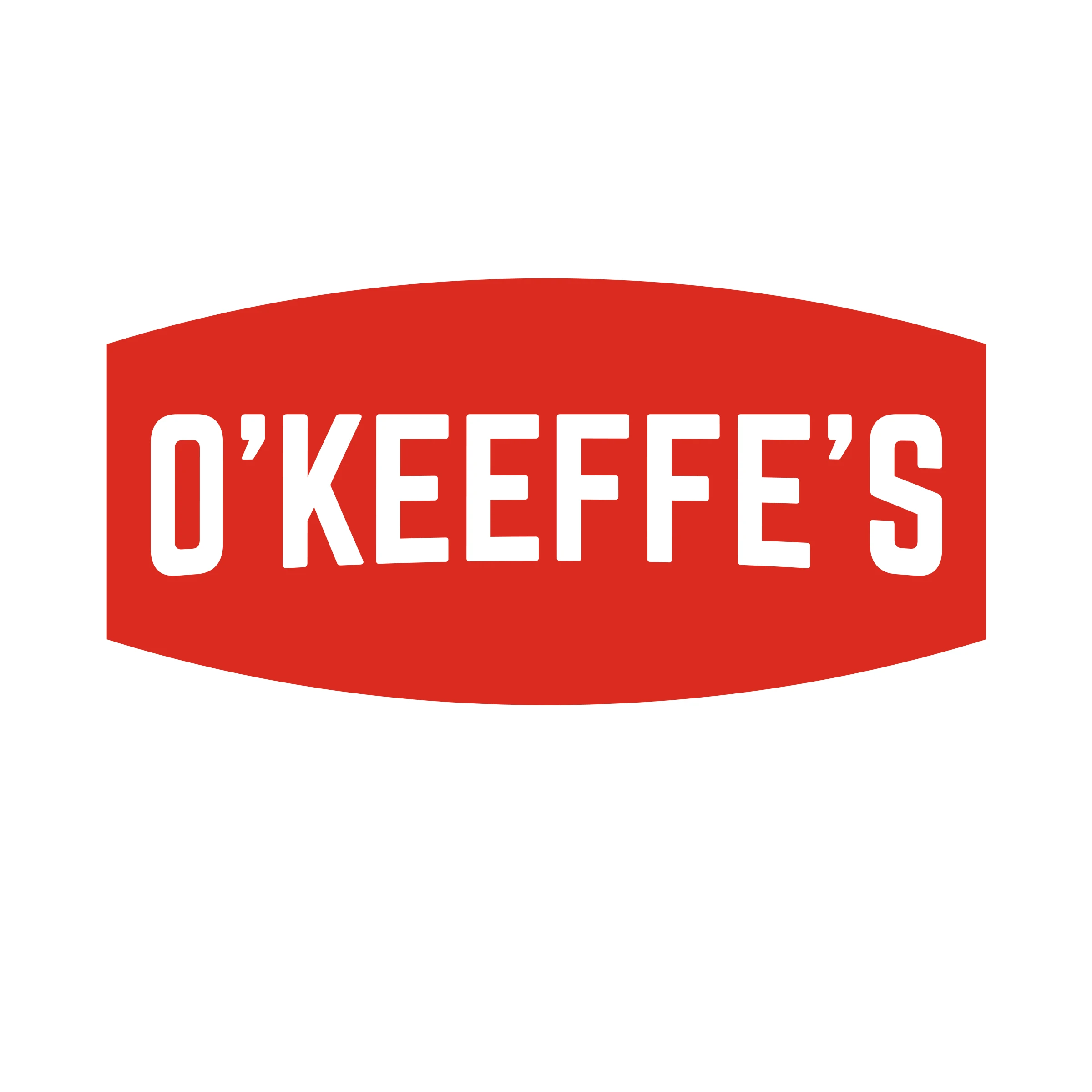 Logotyp för Okeeffes hardworking skincare.