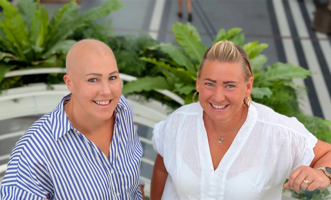 Emelie Bäckemalm och Maria Hedlund.