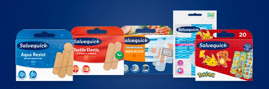Plåster från salvequick.