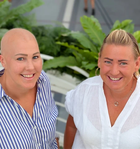 Emelie Bäckemalm och Maria Hedlund.