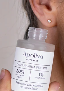 Apoliva Advanced PHA-AHA-BHA peeling serum.