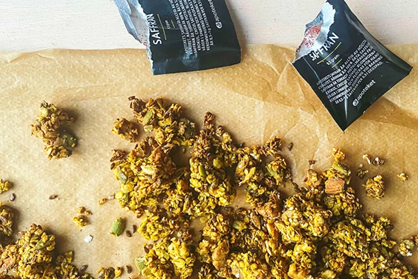 Food pharmacys saffransgranola. 