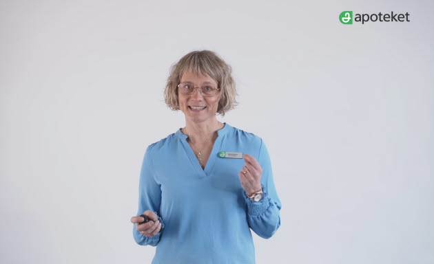 Marie Eliasson på Apoteket.
