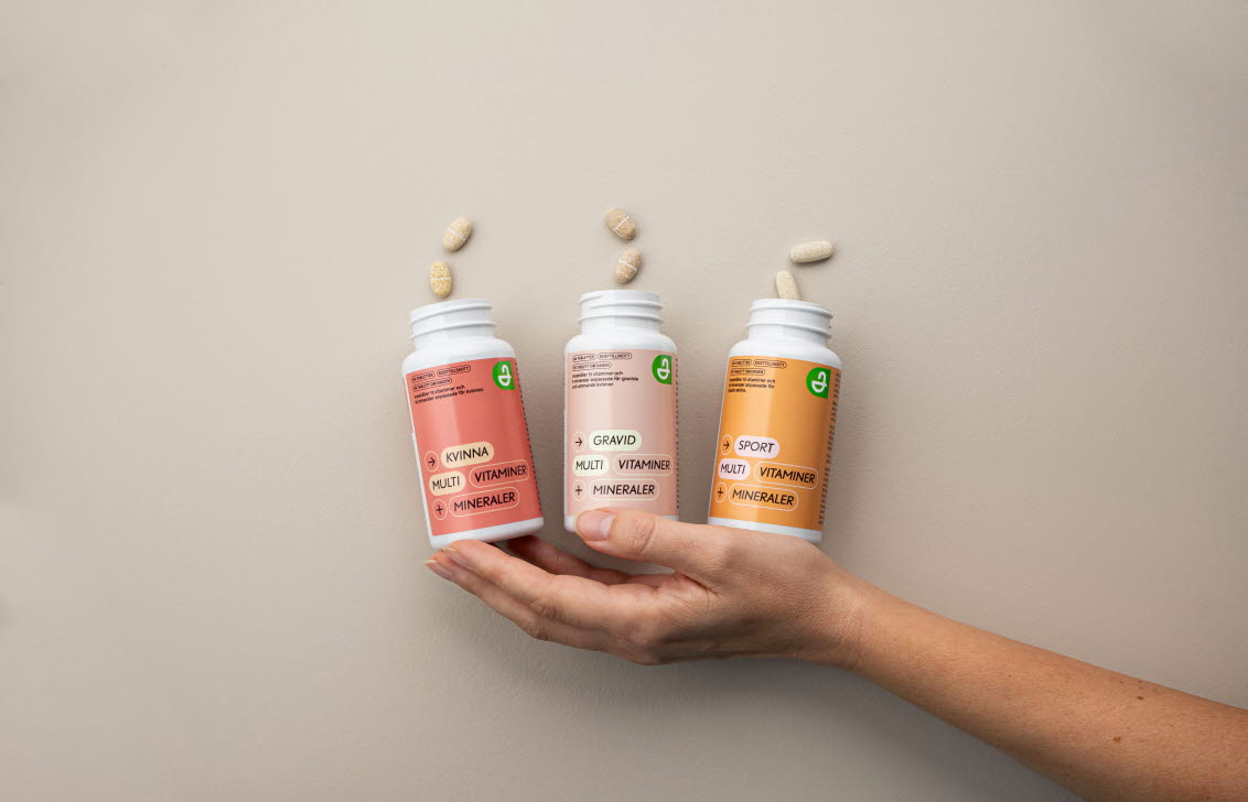 Apotekets multivitaminer passar dig som vill säkerställa din bas av vitaminer och mineraler i en tablett. 